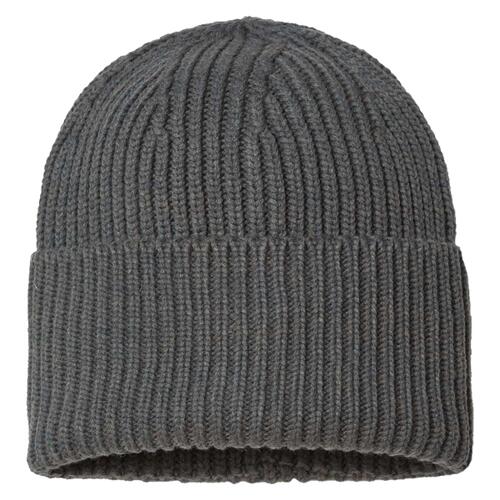 Sustainable Chunky Rib Cuffed Beanie Thumbnail