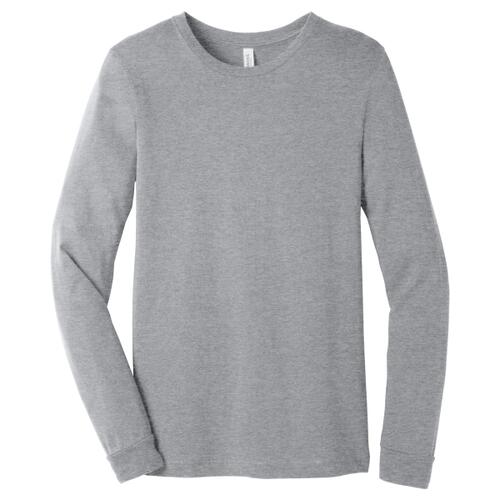 Unisex Heather CVC Long Sleeve Tee Thumbnail