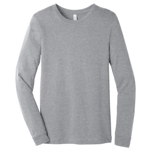 Unisex Heather CVC Long Sleeve Tee Thumbnail