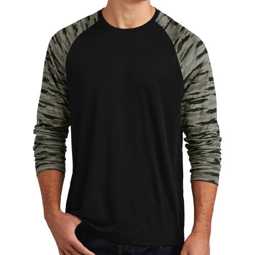 Drift Camo Colorblock Long Sleeve Tee Thumbnail