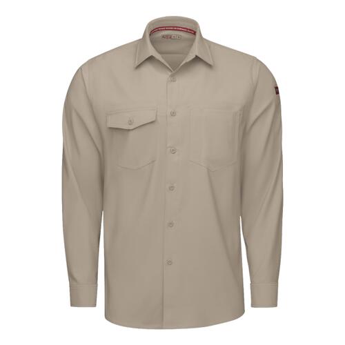 Men's Tall Cooling Long Sleeve Work Shirt Thumbnail
