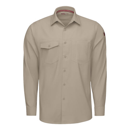Men's Tall Cooling Long Sleeve Work Shirt Thumbnail