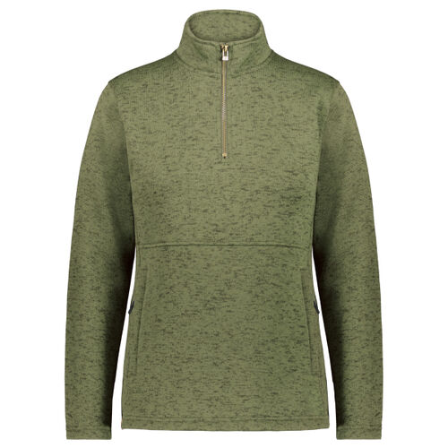Ladies Alpine Sweater Fleece 1/4 Zip Pullover Thumbnail