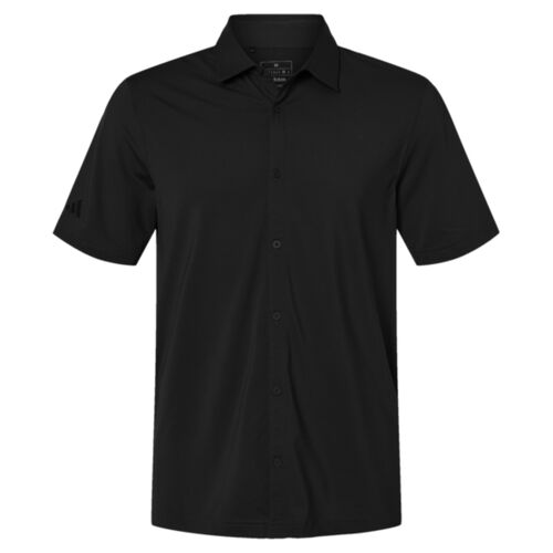 Men's Full Button Down Short Sleeve Shirt Thumbnail