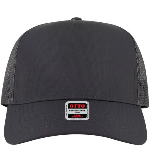 OTTO CAP 5 Panel Mid Profile Mesh Back Trucker Hat Thumbnail