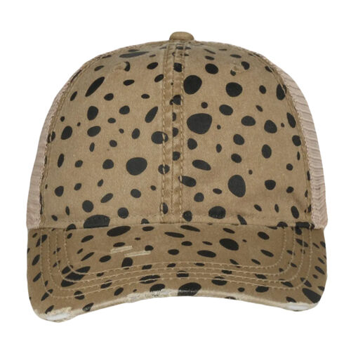 Printed Distressed Tea-Stained Mesh Thumbnail