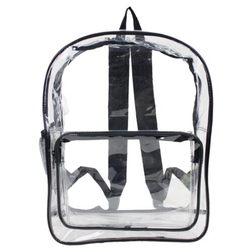 Large 17" Heavy Duty Clear Backpack Thumbnail