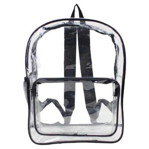 Large 17" Heavy Duty Clear Backpack Thumbnail