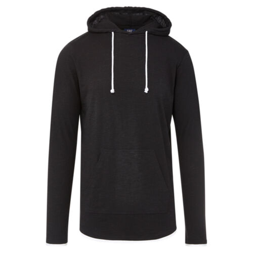 Unisex Miles Slub Hooded Long Sleeve T-Shirt Thumbnail