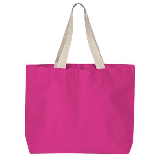 USA Made Cotton Canvas Jumbo Tote Bag Thumbnail