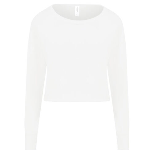 Women's Cropped Crewneck Sweatshirt Thumbnail