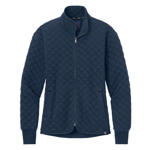 Women's Diamond Quilt Full Zip Thumbnail