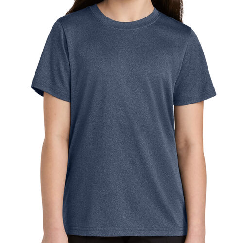 Youth Heather Performance Tee Thumbnail