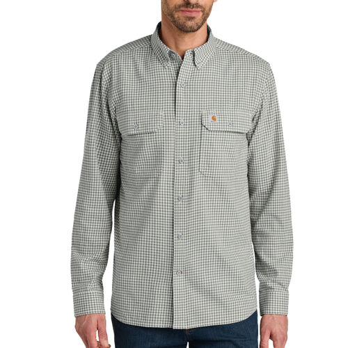 Rugged Flex ® Plaid Long Sleeve Shirt Thumbnail