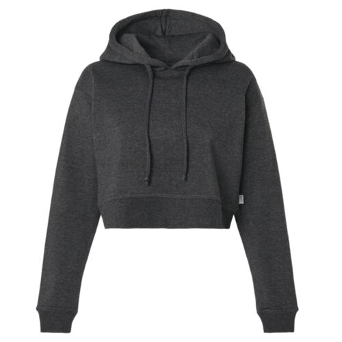 Women's Cropped Fleece Hooded Sweatshirt Thumbnail