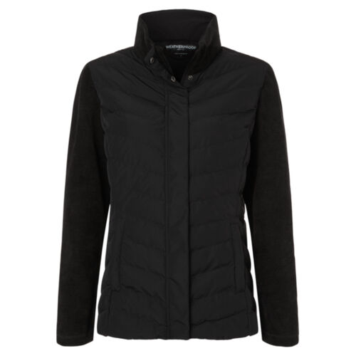 Women's Mixed Media Chevron Jacket Thumbnail