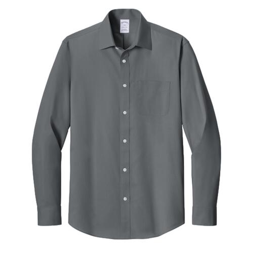 Wrinkle Free Stretch Pinpoint Spread Collar Shirt Thumbnail