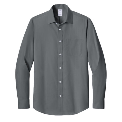 Wrinkle Free Stretch Pinpoint Spread Collar Shirt Thumbnail