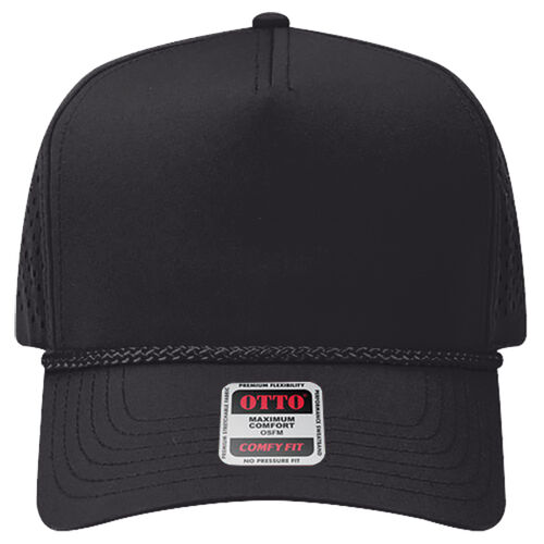 OTTO CAP® OTTO COMFY FIT® 5 Panel Mid Profile Perforated Cap Thumbnail