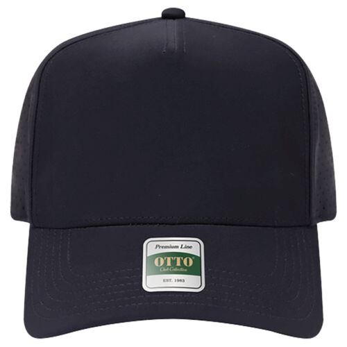 OTTO CAP® Club Collection 5 Panel Mid Profile Perforated Cap Thumbnail