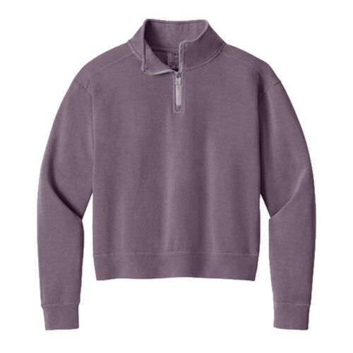 Women's Mid Length 1/4 Zip Sweatshirt Thumbnail