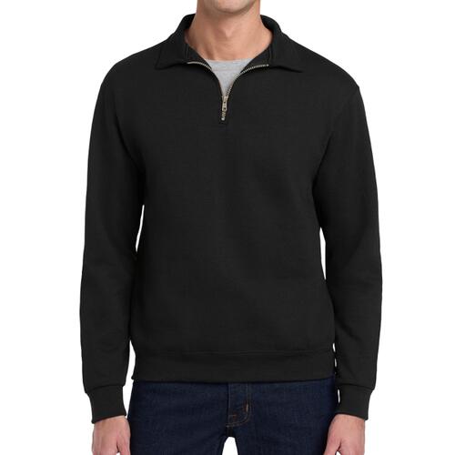 Super Sweats ® NuBlend ® 1/4 Zip Sweatshirt with Cadet Collar Thumbnail