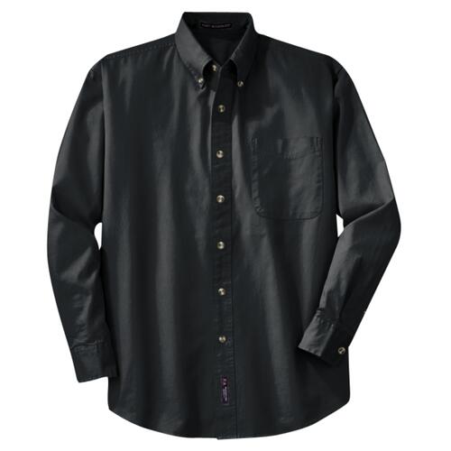 Tall Long Sleeve Twill Shirt Thumbnail