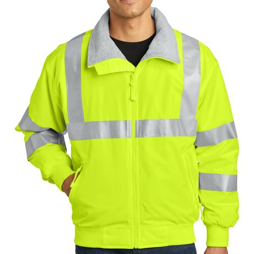 Enhanced Visibility Challenger Jacket with Reflective Taping Thumbnail