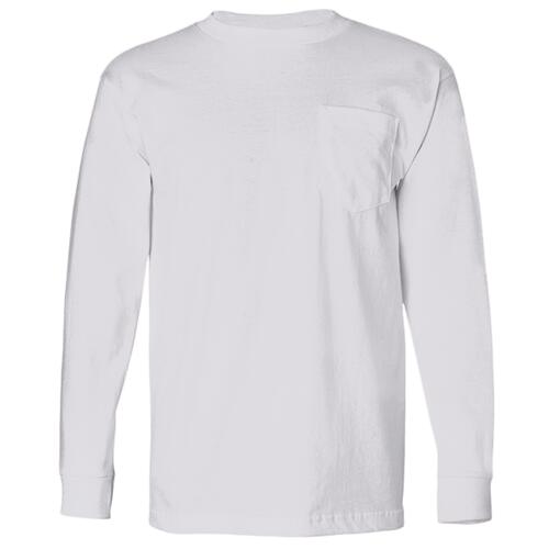 Unisex USA-Made Long Sleeve Pocket T-Shirt Thumbnail