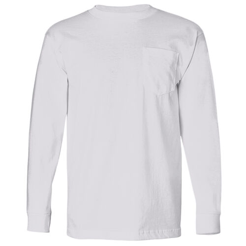 USA-Made Long Sleeve Pocket T-Shirt Thumbnail