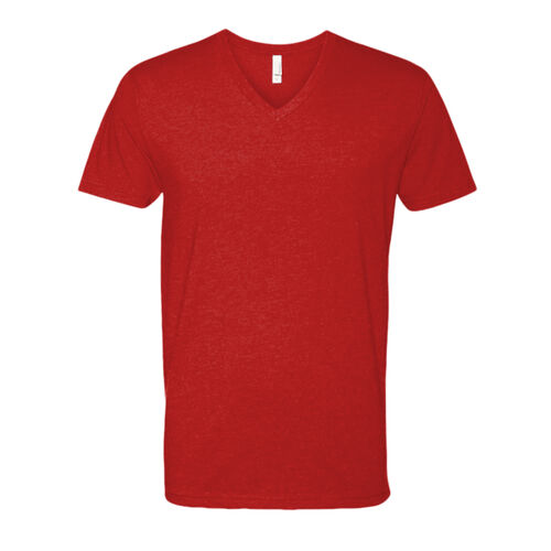 Men's CVC V-Neck T-Shirt Thumbnail