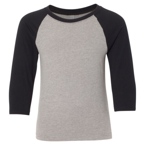 Youth CVC Three-Quarter Sleeve Raglan T-Shirt Thumbnail