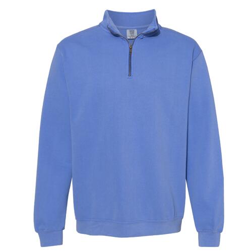 Unisex Garment-Dyed Quarter-Zip Sweatshirt Thumbnail