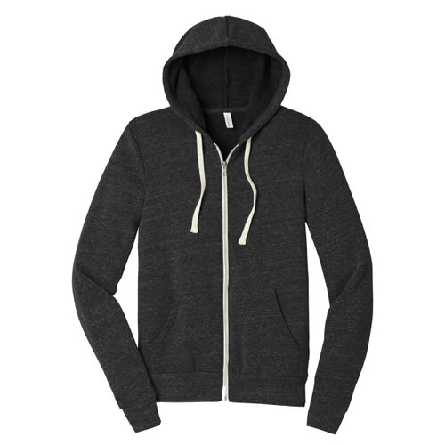 Unisex Triblend Sponge Fleece Full Zip Hoodie Thumbnail