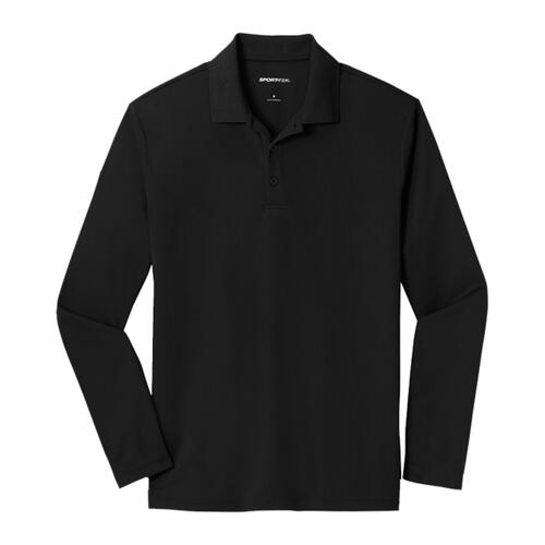 PosiCharge ® RacerMesh ® Long Sleeve Polo Thumbnail