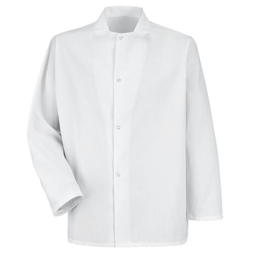 Men's Gripper-Front Short Butcher Coat Thumbnail