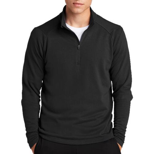 Lightweight French Terry 1/4 Zip Pullover Thumbnail
