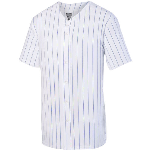 Youth Pinstripe Full-Button Jersey Thumbnail