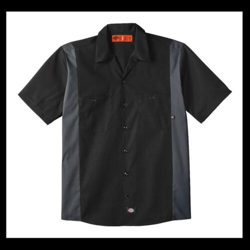 Men's Industrial Colorblocked Short Sleeve Shirt Thumbnail