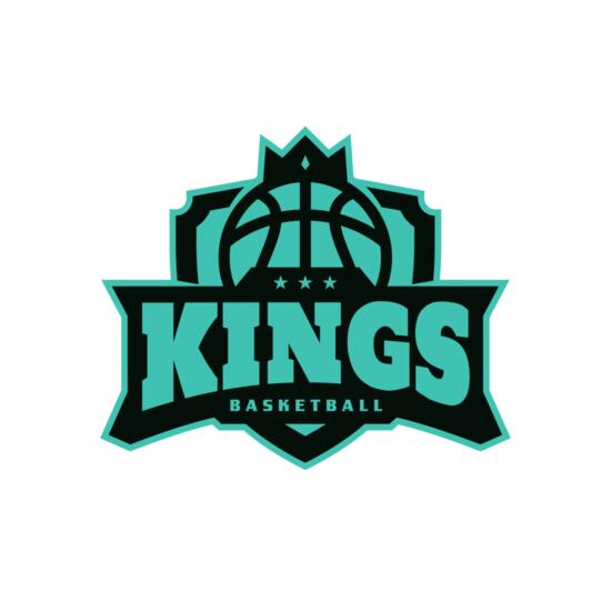 Kings Basketball Logo Template Thumbnail