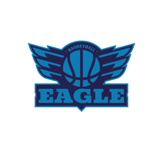 Eagle Basketball Logo Template Thumbnail