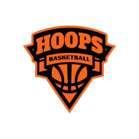 Hoops Basketball logo template 02 Thumbnail