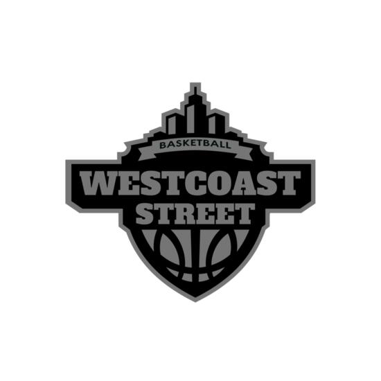 Westcoast Street Basketball League logo template Thumbnail