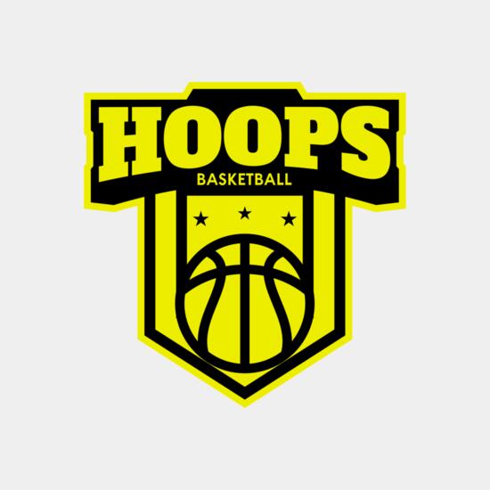 Hoops Basketball logo template 04 Thumbnail