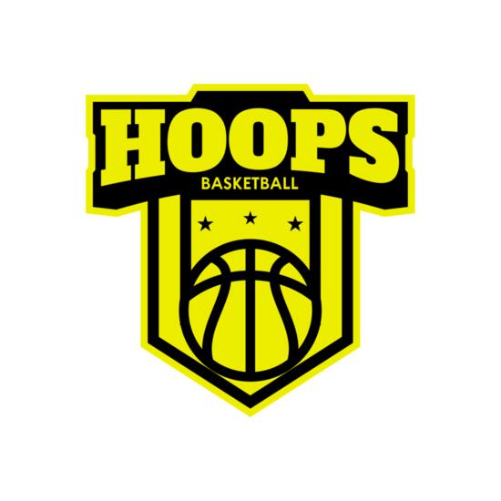 Hoops Basketball logo template 04 Thumbnail