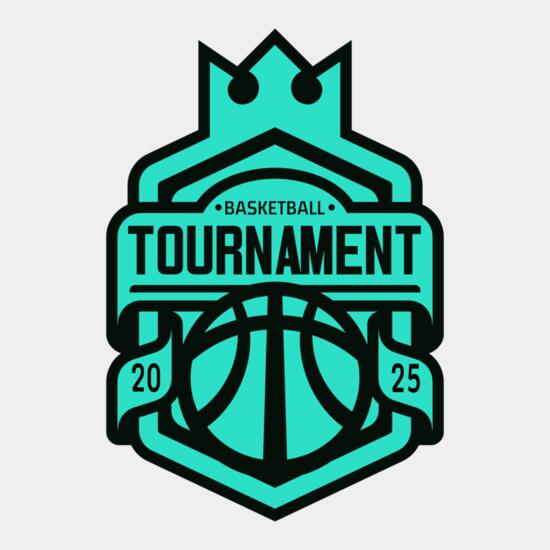 Tournament Basketball logo template 03 Thumbnail