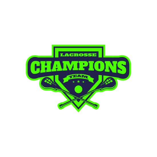 Champions Lacrosse Team Logo Template	 Thumbnail