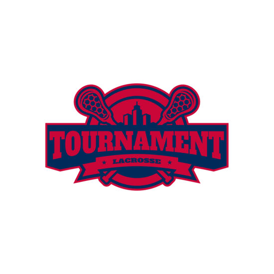 Tournament Lacrosse Logo Template Thumbnail