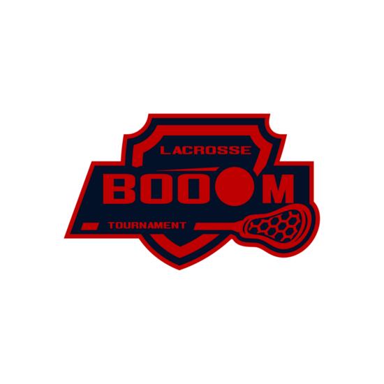 Boom Tournament Lacrosse Logo Template Thumbnail