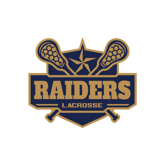 Raiders Lacrosse Logo Template Thumbnail